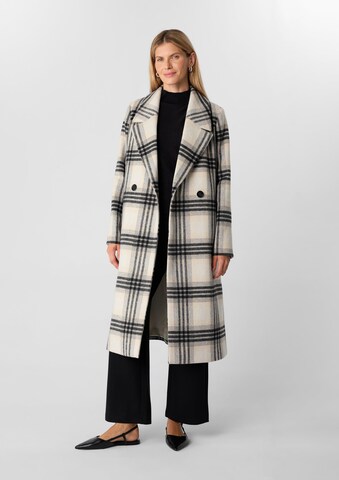 Manteau mi-saison COMMA en beige : devant