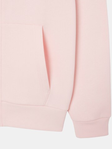 LACOSTE Zip-Up Hoodie in Pink