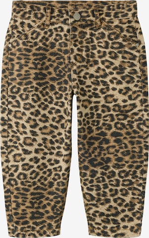 NAME IT Loosefit Farkut 'NMFBella' värissä ruskea: etupuoli