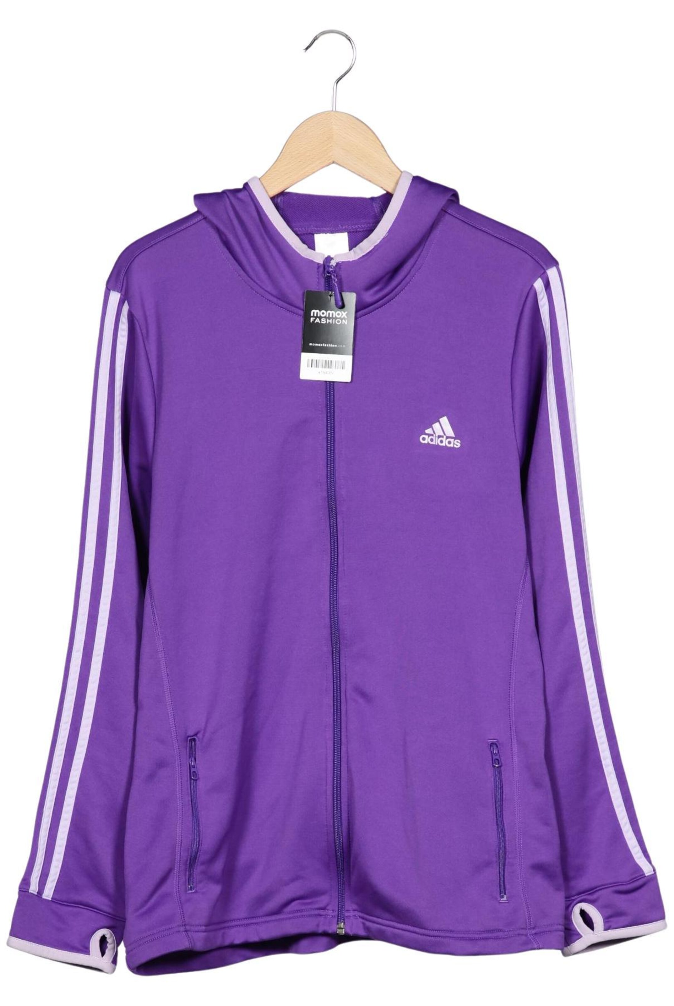 ADIDAS PERFORMANCE Sweatshirt & Zip-Up Hoodie in M in Purple: front