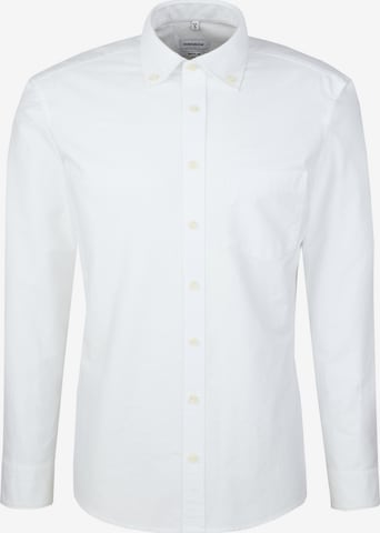 SEIDENSTICKER Overhemd 'Smart Casual' in Wit: voorkant