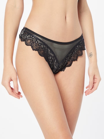 Slip 'Lotta' Hunkemöller en noir : devant