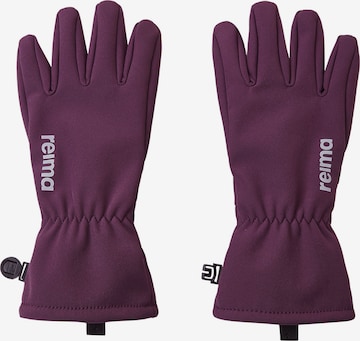 Reima Handschuhe 'Tehden' in Lila: Vorderseite
