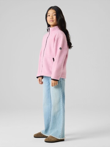 NAME IT - Casaco de velo 'NKFBULINA' em roxo