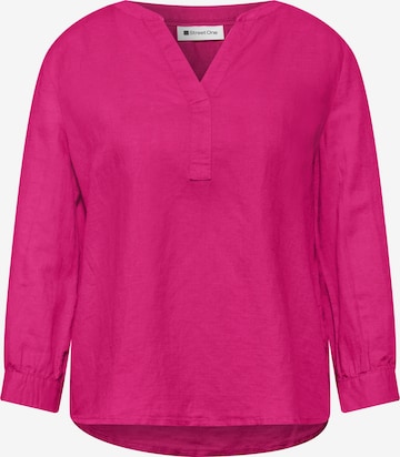 STREET ONE Pluus, värv roosa: eest vaates