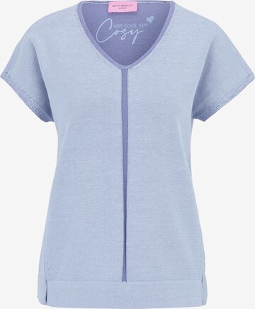 Tops en tricot Betty Barclay en bleu : devant