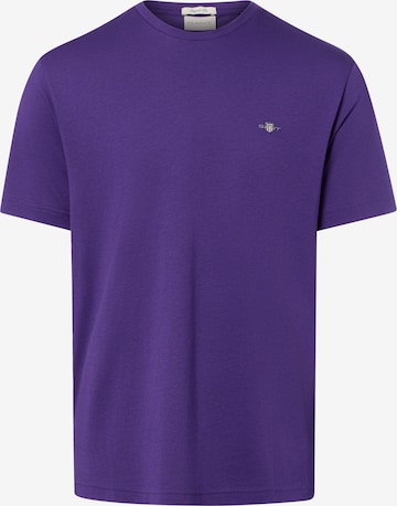 GANT Shirt in Lila: voorkant