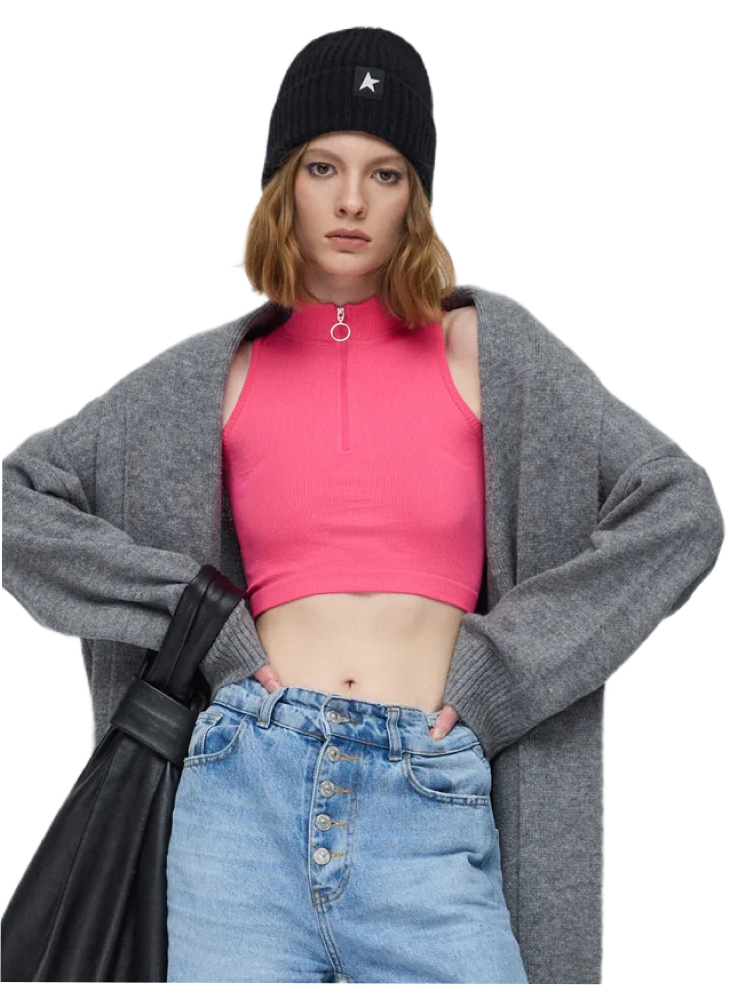 No Matter What Knitted top in Pink