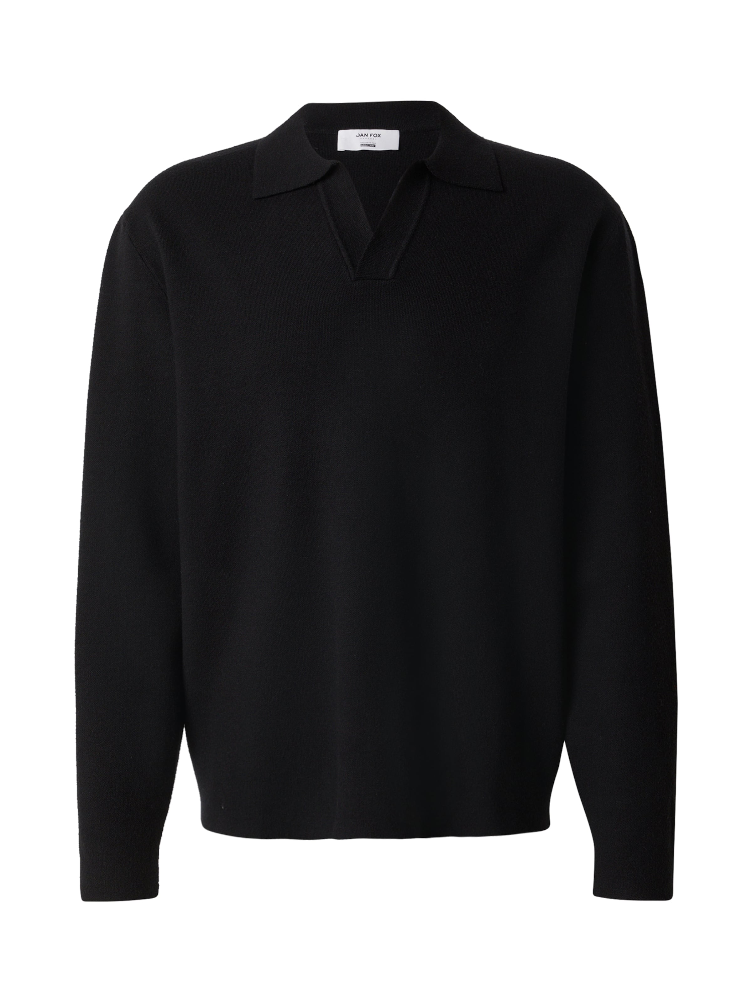 DAN FOX APPAREL Sweater 'Jaron' in Black, Item view