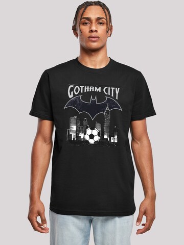 T-Shirt 'DC Comics Batman Football Gotham City' F4NT4STIC en noir : devant