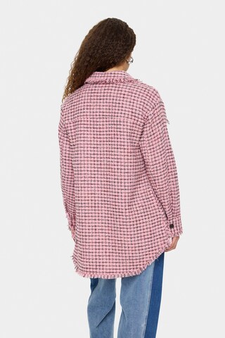 SAINT TROPEZ Between-Season Jacket 'Marylou' in Pink