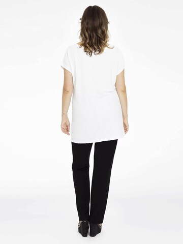Yoek T-shirt ' Oblie ' in Weiß