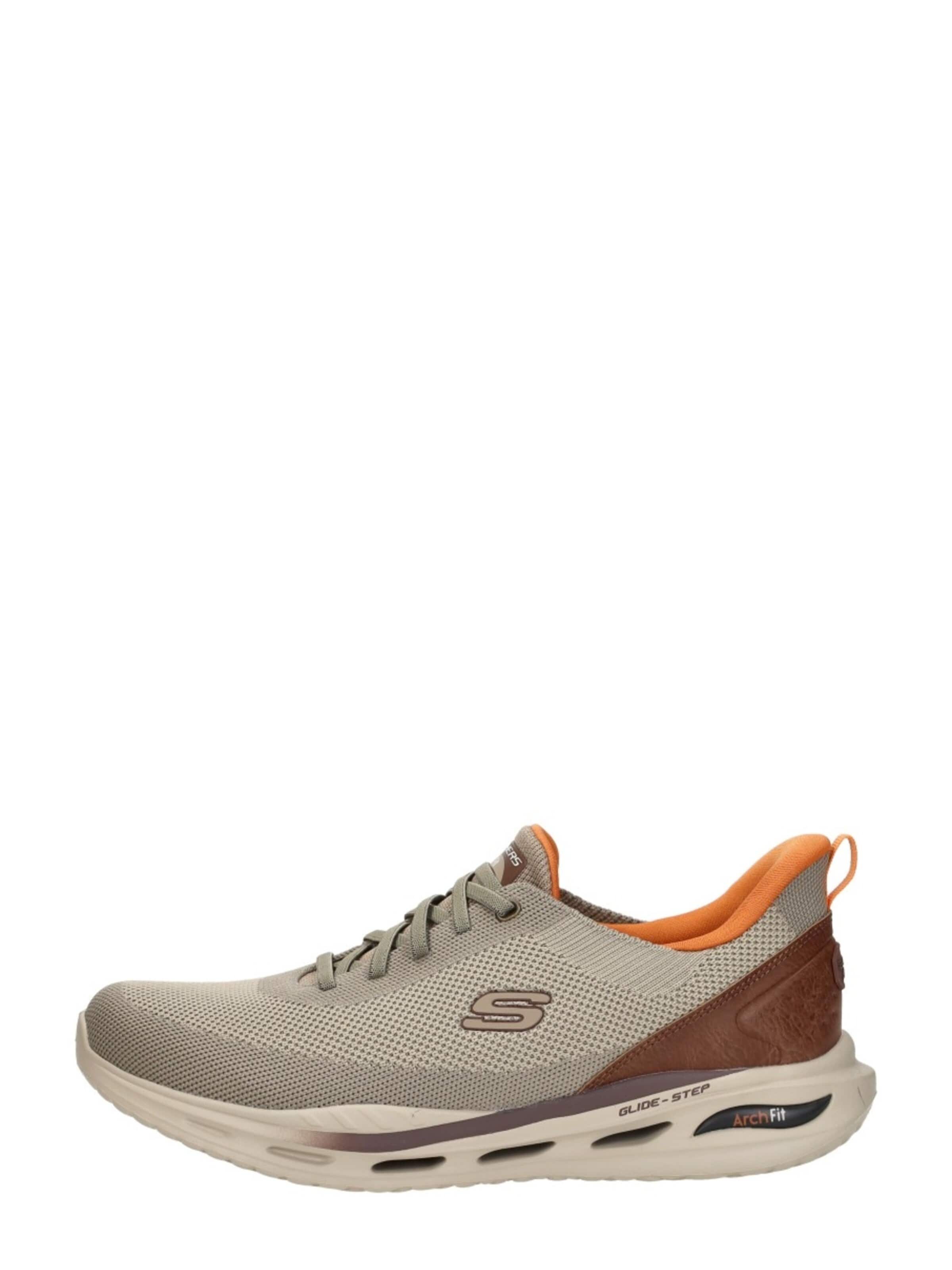 SKECHERS Sneakers laag 'Slip-Ins: Relaxed Fit' in Beige: voorkant
