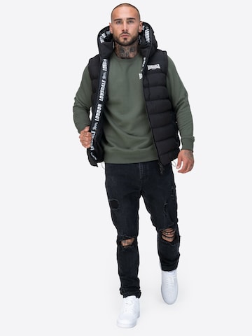 LONSDALE Kamizelka 'Lydford' w kolorze czarny