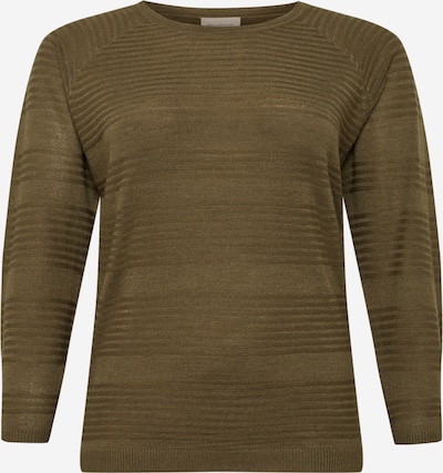 ONLY Carmakoma Tröja 'Airplain' i khaki, Produktvy