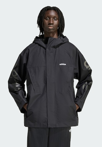 ADIDAS ORIGINALS Between-Season Jacket 'Archive' in Black: front