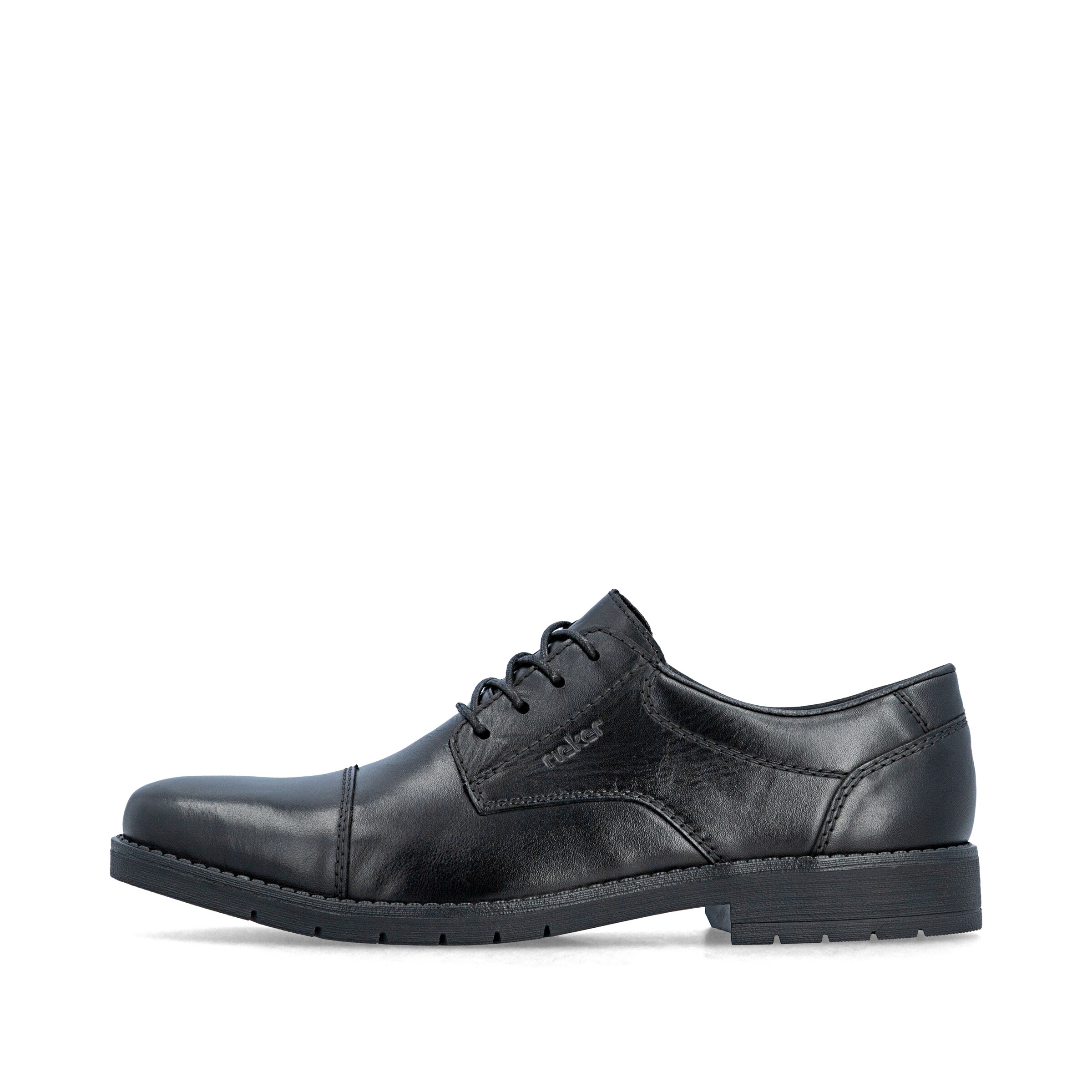 Chaussure à lacets Rieker en noir