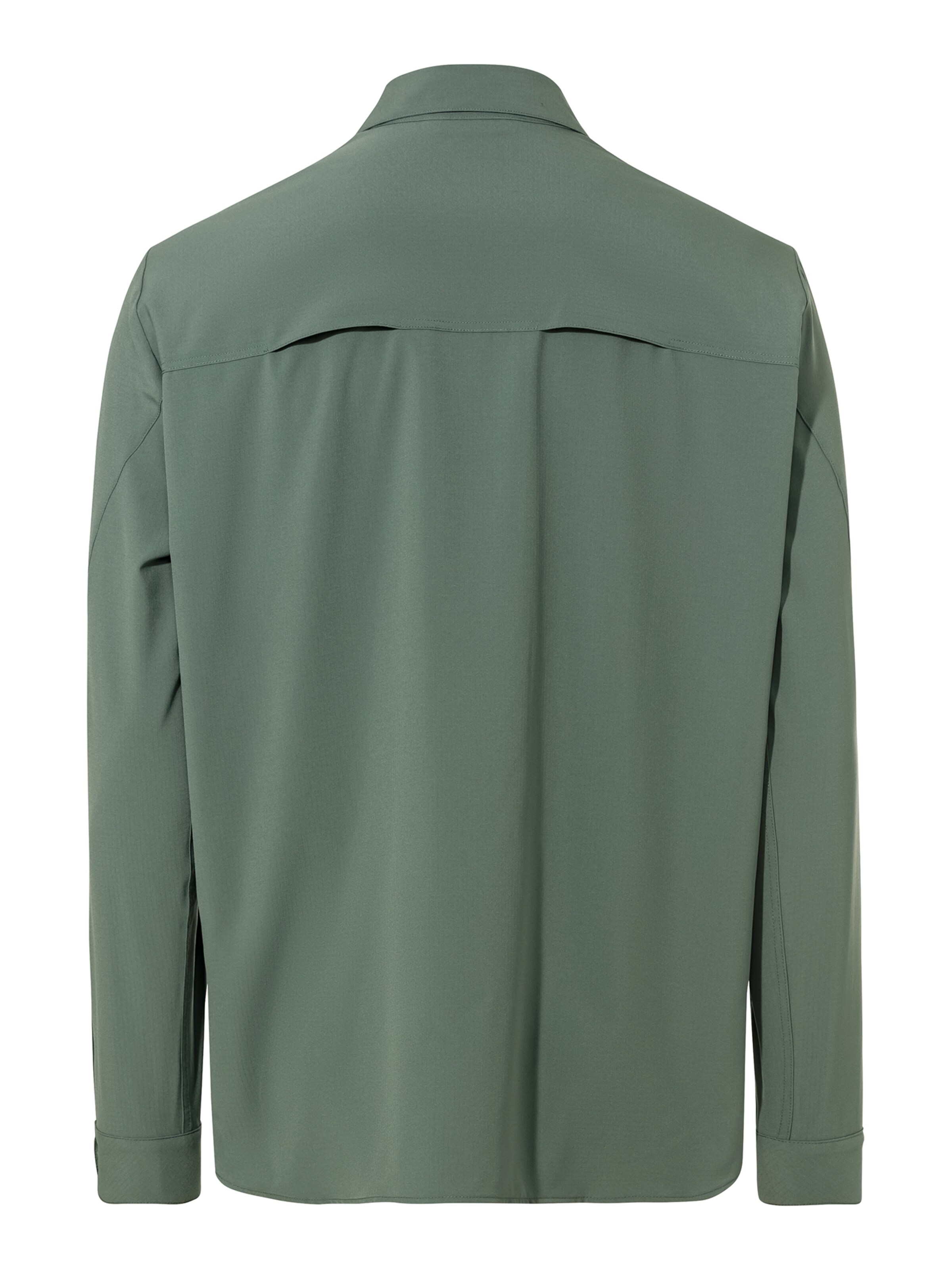VAUDE Regular fit Athletic button up shirt 'Rosemoor II' in Green