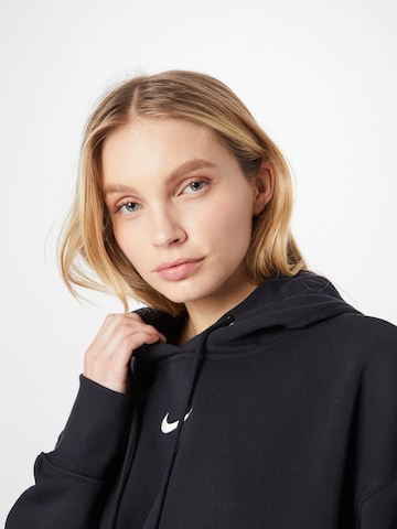 Nike Sportswear Μπλούζα φούτερ 'Phoenix Fleece' σε μαύρο