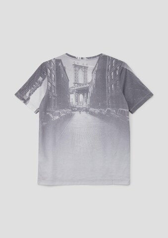 s.Oliver T-Shirt in Grau: Rückseite