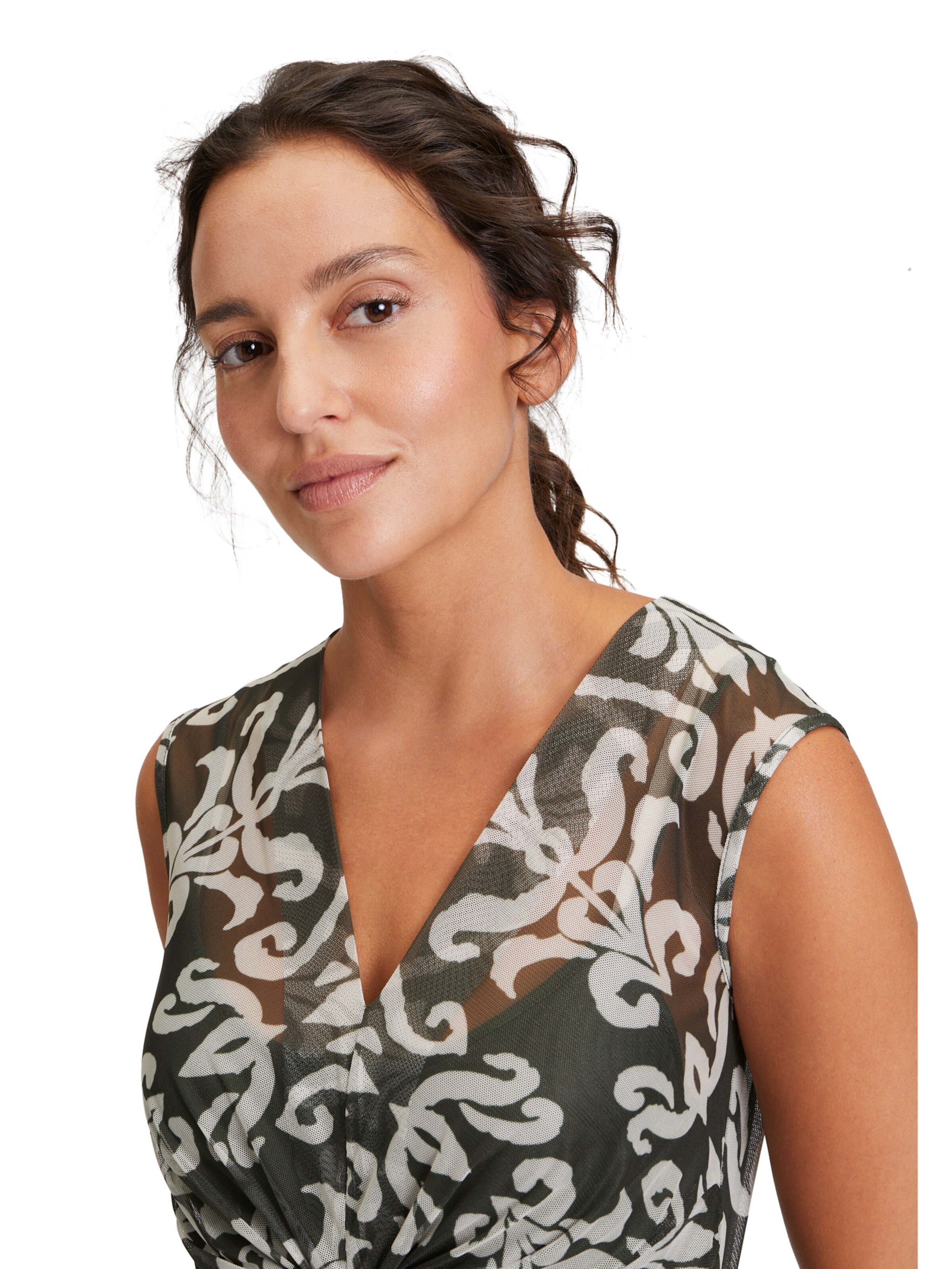 Cartoon Dress in Green