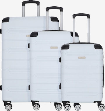 Nowi Suitcase Set 'Rhodos' in White: front