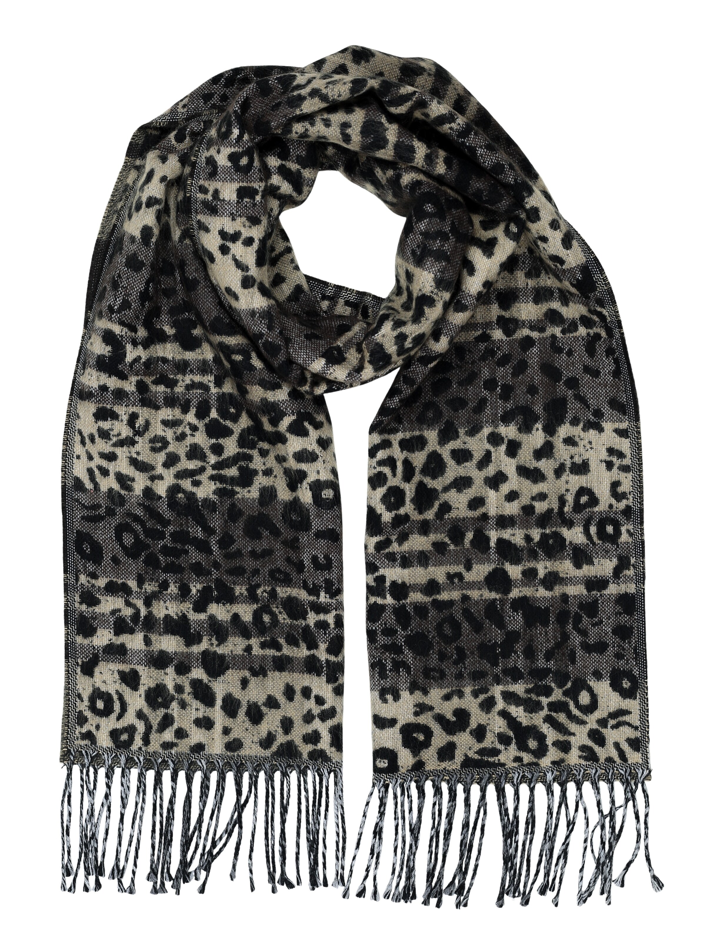 COLLEZIONE ALESSANDRO Scarf 'Leo' in Brown