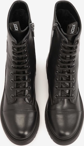 Kazar Lace-Up Boots in Black