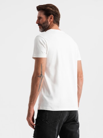 Ombre Shirt in White