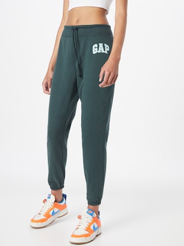 GAP Tapered Pants in Green: front