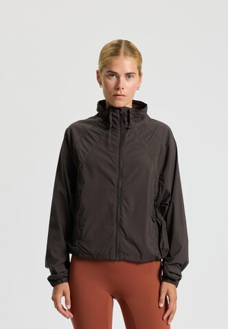 Veste mi-saison 'Kia' rethinkit studios en marron : devant