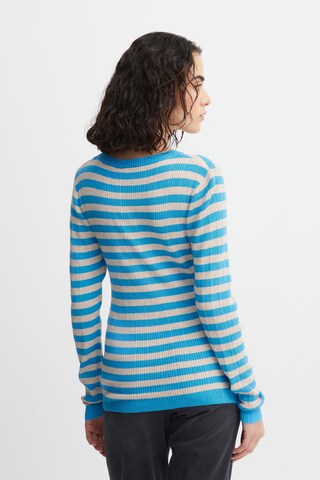 ICHI Trui 'MAFA' in Blauw
