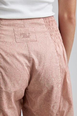 PULZ Jeans Loose fit Pants 'JILL' in Pink