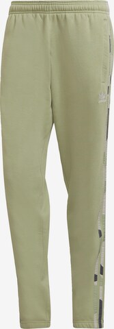 ADIDAS ORIGINALS Tapered Trousers 'Graphics Camo' in Green: front