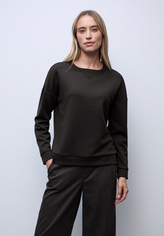 STREET ONE Sweatshirt in Brown: front