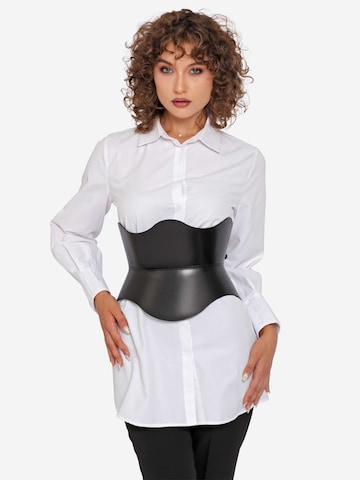 Haute Cuir Riem in Zwart