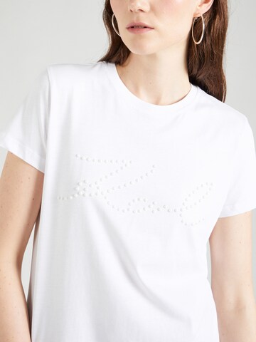 Karl Lagerfeld - Camiseta en blanco