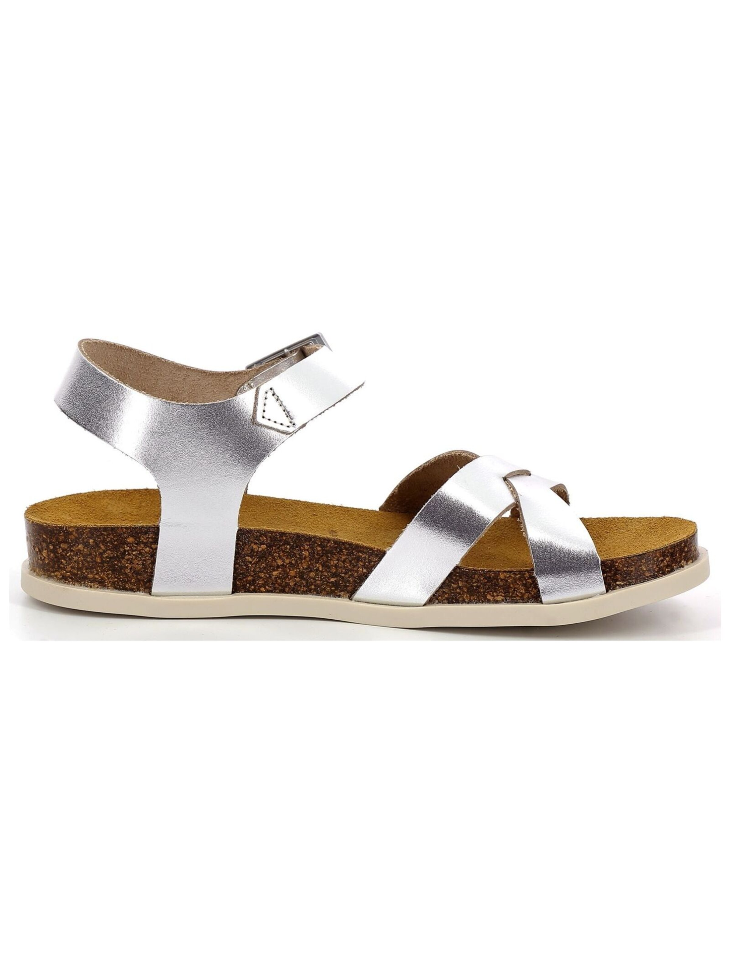 Sandales à lanières Kickers en argent