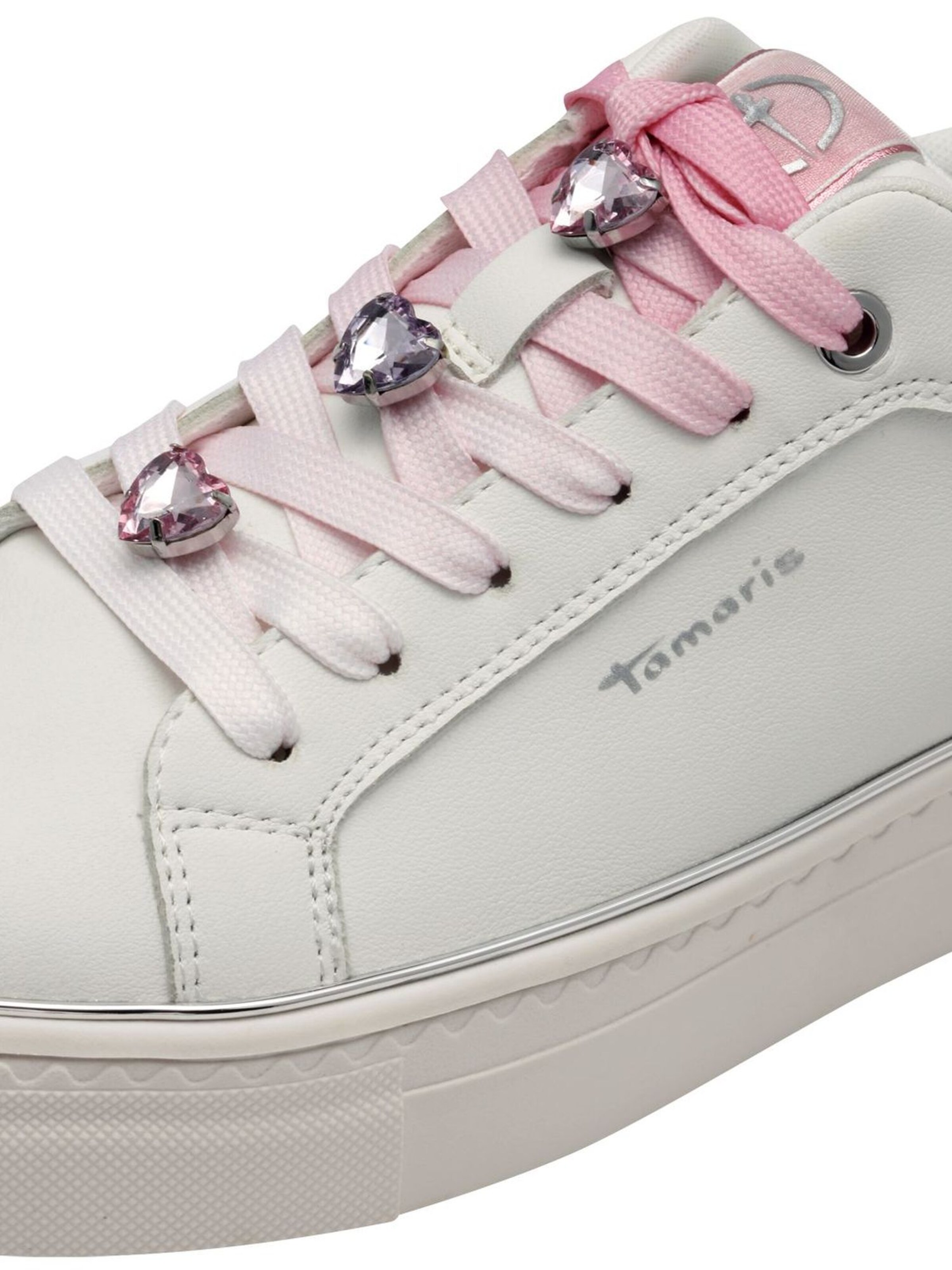 Baskets basses Tamaris en blanc