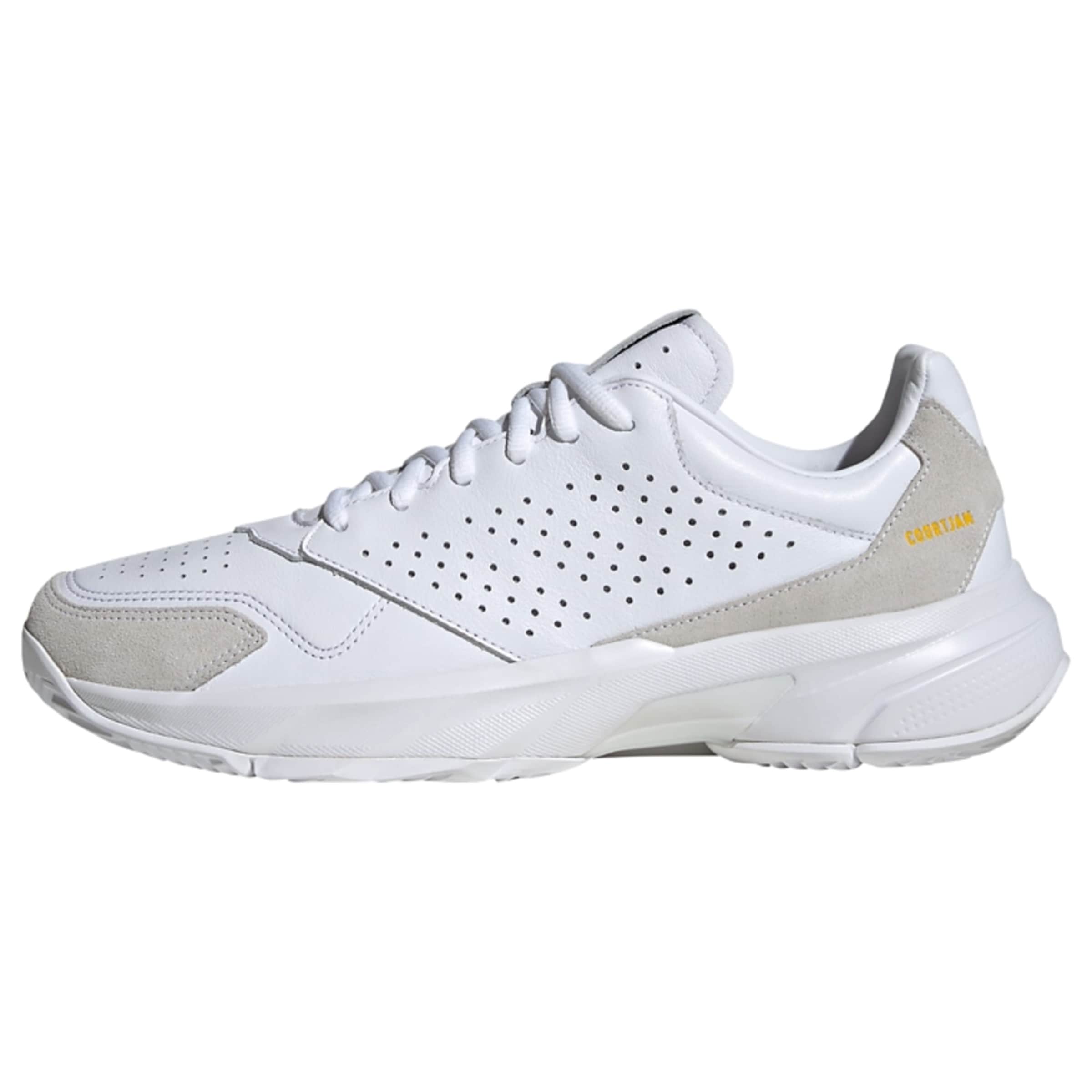 ADIDAS PERFORMANCE Αθλητικό παπούτσι 'Courtjam Control 3 Premium' σε λευκό: μπροστά