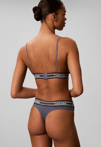 Calvin Klein Underwear Trójkąt Biustonosz w kolorze niebieski