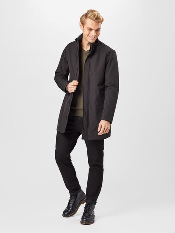 Matinique Regular fit Between-season jacket 'Miles' in Black