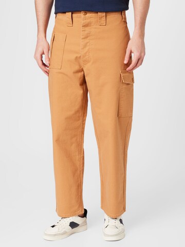 Levi's Skateboarding Loosefit Cargobroek 'Skate New Utility Pant' in Oranje: voorkant