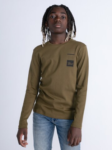Petrol Industries Shirt 'Steamwood' in Green