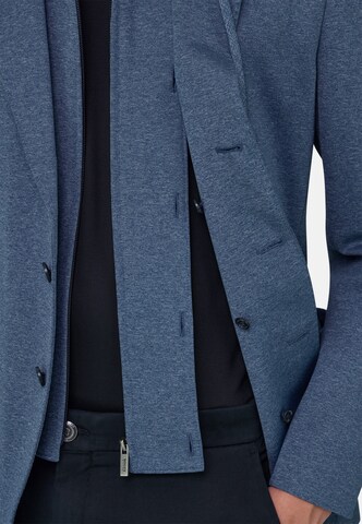 Boggi Milano Regular Fit Sakko in Blau