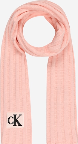 Calvin Klein Jeans Sjaal in Roze: voorkant