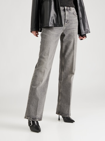 TOPSHOP - Loosefit Vaquero en gris: frente