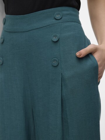 VERO MODA Loose fit Trousers 'GISELLE ' in Green