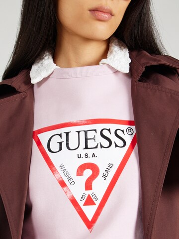 GUESS Sweatshirt i lilla