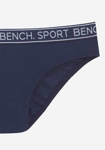 BENCH Trikotni nedrčki Bikini | modra barva